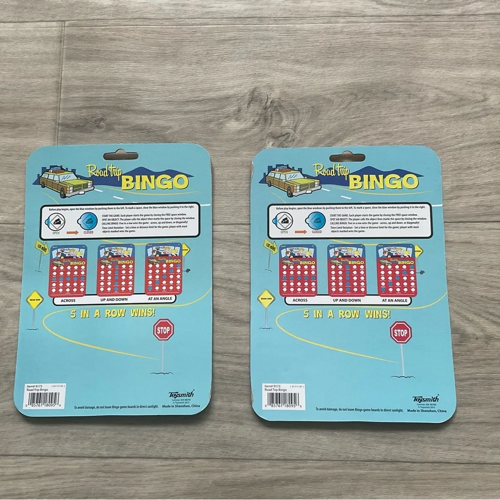 toy smith Road Trip Bingo brand new
